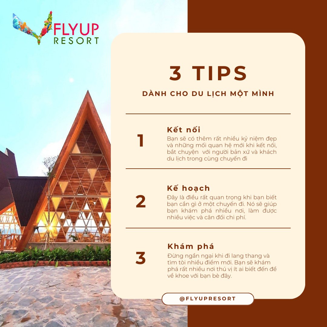 Top 3 Tips Khi Du Lịch Một Mình Cùng Fly Up