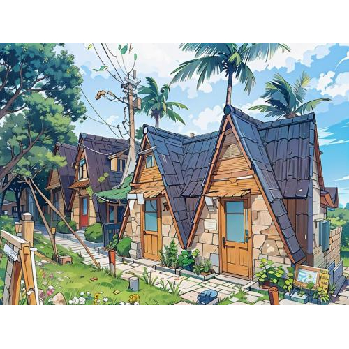 Fly Up Resort Ngôi Làng Anime Đời Thực