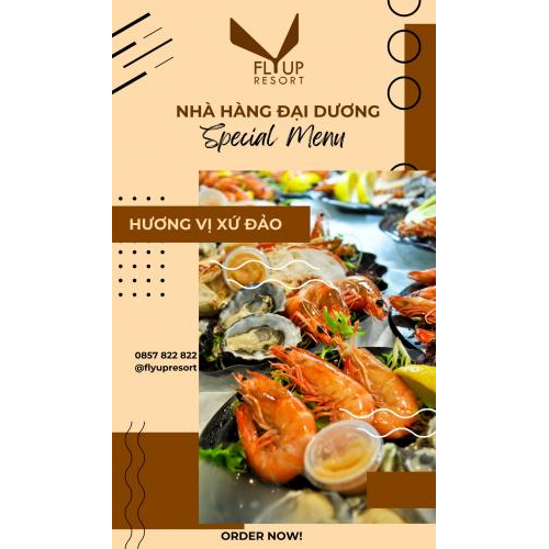 Thực đơn được làm từ các nguyên liệu chất lượng và đội ngũ đầu bếp chuyên nghiệp