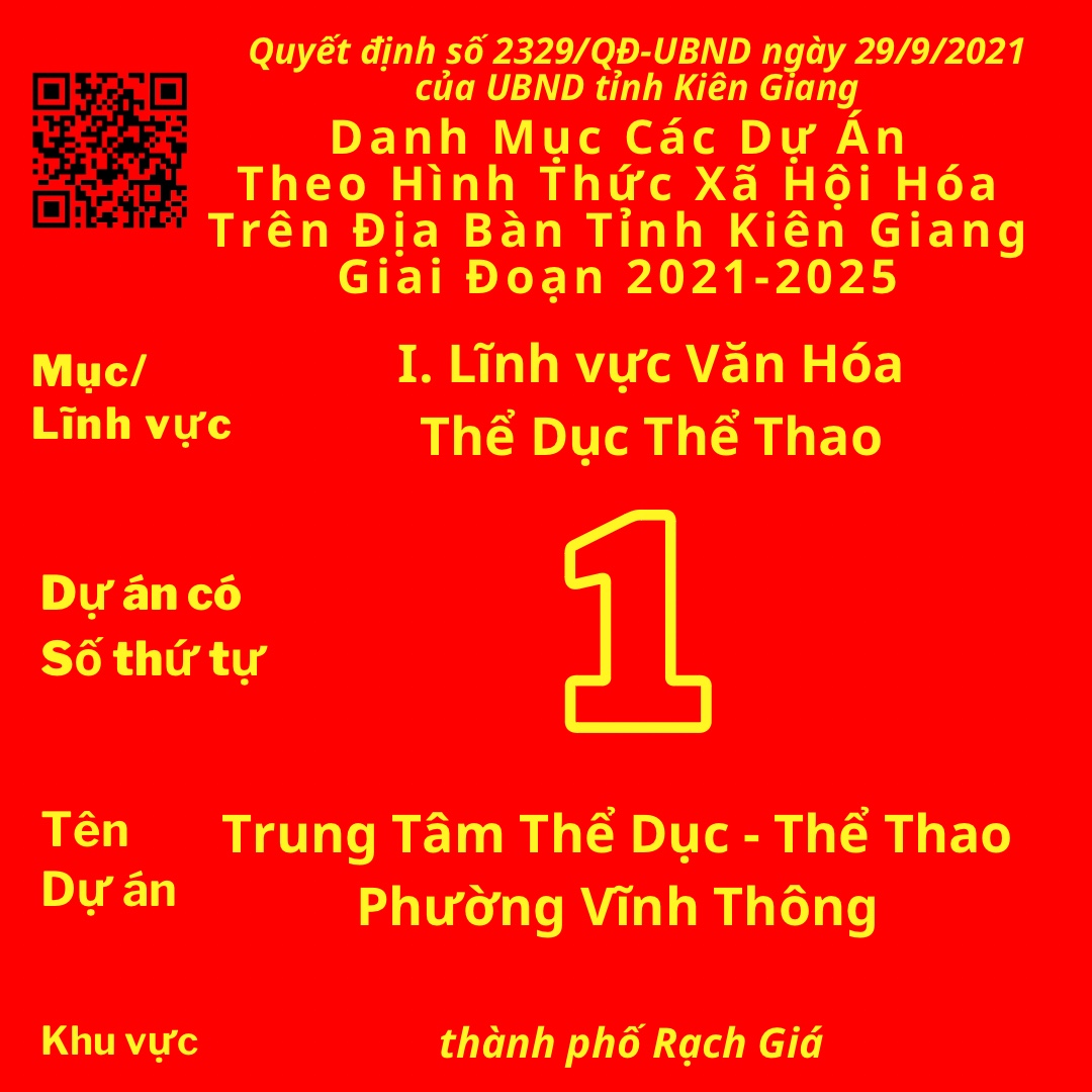 10Ba7216_843Ef1 C2B4D3D29aH8C73 Dự Án Có Số TT 1: Trung Tâm Thể Dục - Thể Thao Phường Vĩnh Thông