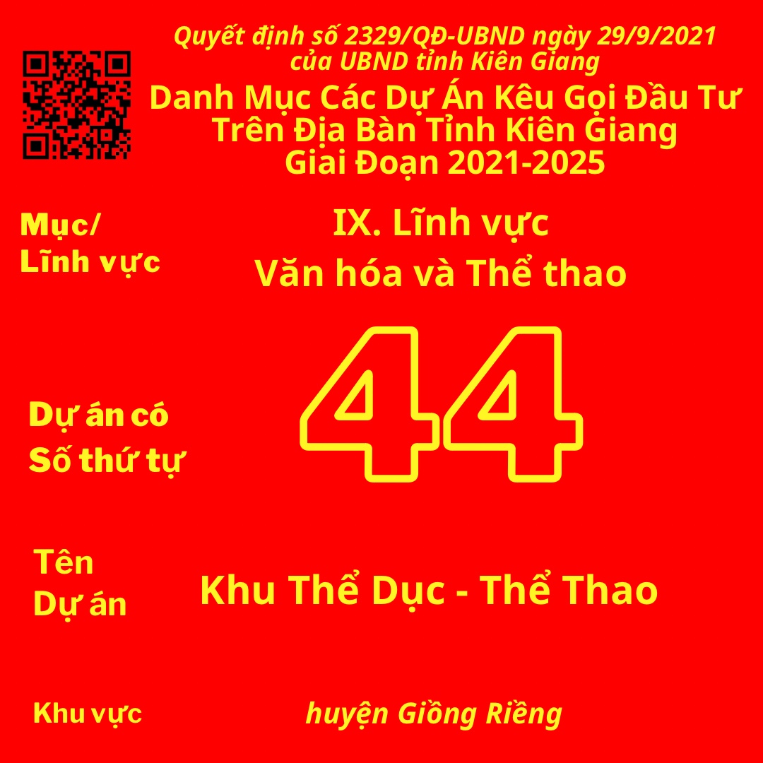 10Ba7216_843Ef1 Dự Án Có Số TT 44: Khu Thể Dục - Thể Thao
