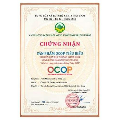 Chứng nhận chất lượng