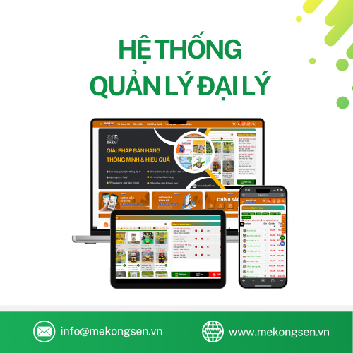 Hệ Thống Quản Lý Đại Lý Toàn Diện – Nắm Bắt Mọi Hoạt Động Trong Tầm Tay