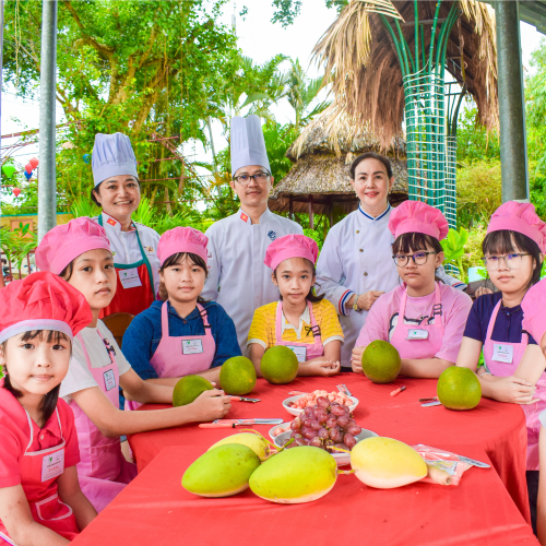 Workshop Điêu Khắc Rau Củ Quả Dành Cho Trẻ Em