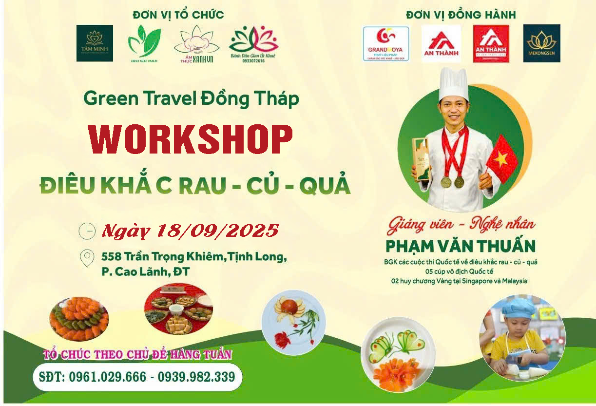 Workshop hấp dẫn trước thềm khóa học