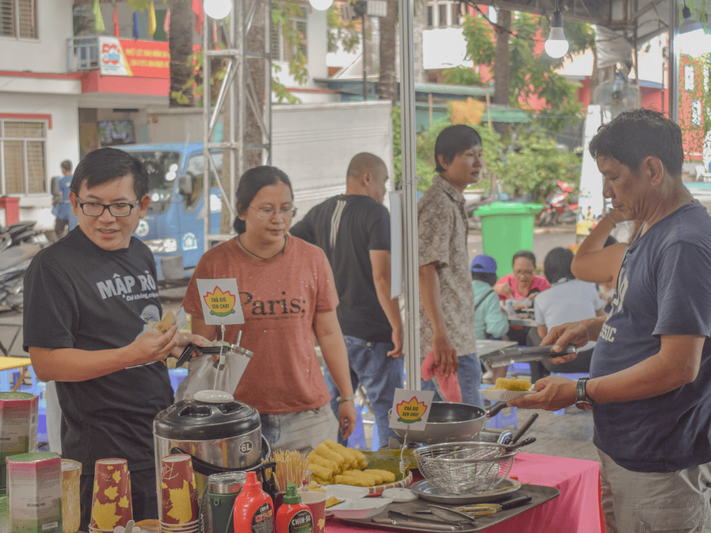 Một số hình ảnh tại Lễ hội Ẩm thực Chay 2025