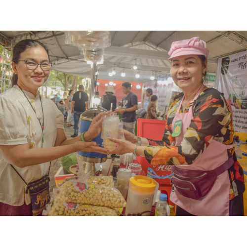 Một số hình ảnh tại Lễ hội Ẩm thực Chay 2025