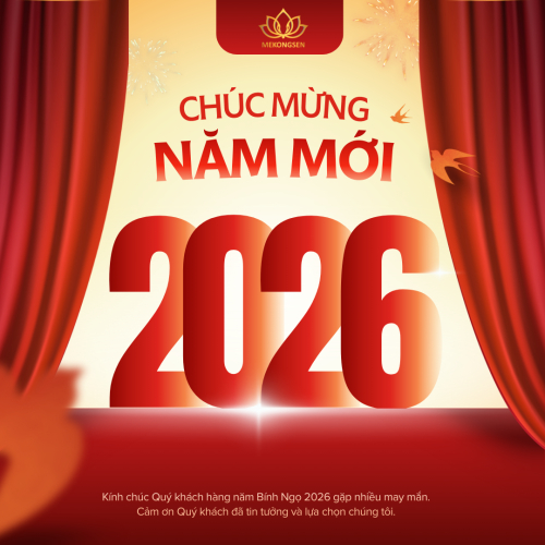Thông Báo Lịch Nghỉ Tết Nguyên Đán 2026 – Công Ty Cổ Phần Mekong Sen