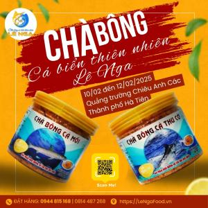 Chà Bông Cá Biển Thiên Nhiên Lê Nga Tại Lễ Hội Tao Đàn Chiêu Anh Các Hà Tiên