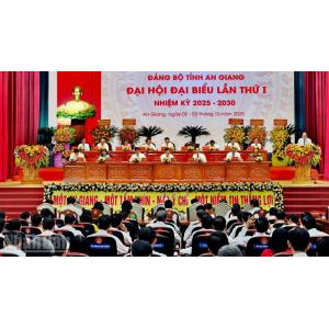 Đại Hội Đảng Bộ Tỉnh An Giang Lần Thứ I Làm Việc Ngày Đầu Tiên