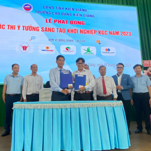 Vai Trò Của Hệ Sinh Thái Doanh Nghiệp Trong Cuộc Thi Ý Tưởng Sáng Tạo Khởi Nghiệp KGC 2023 Tại Trường Cao Đẳng Kiên Giang