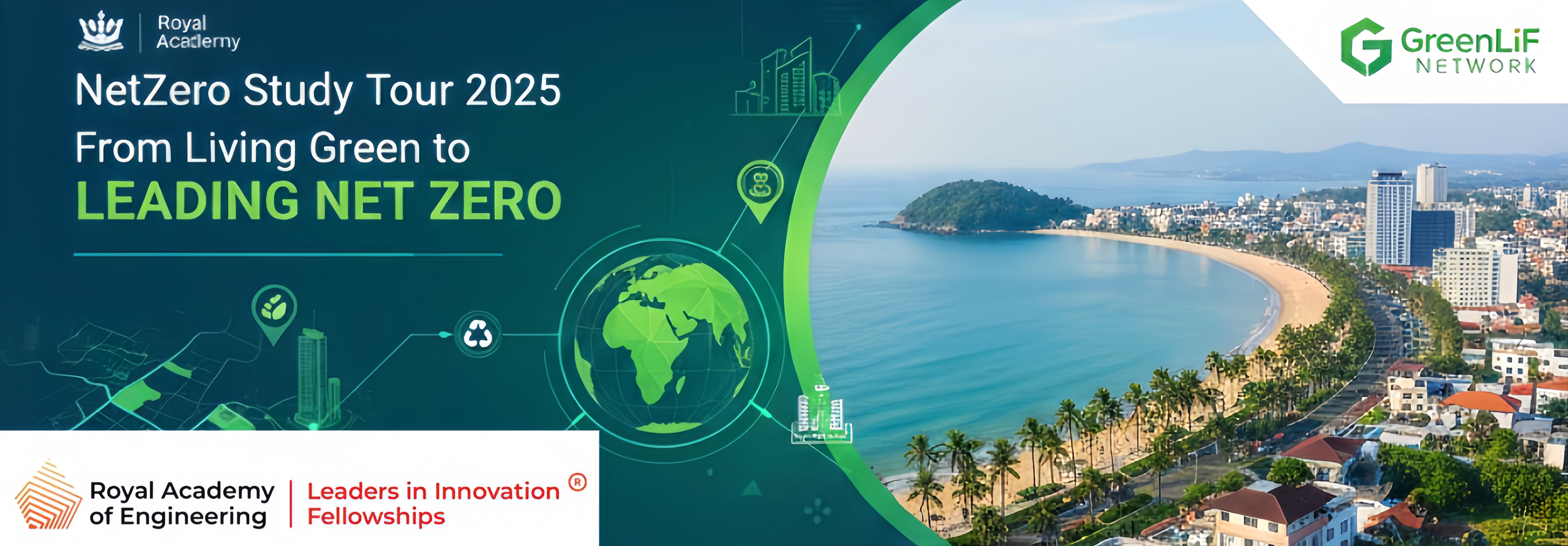 Dự án “NetZero Study Tour – GreenLIF 2025” là một thành tựu lớn, thể hiện