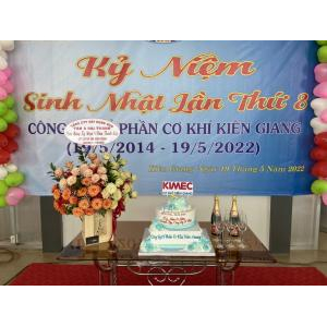 Kỷ niệm sinh nhật lần thứ 8 của Cơ Khí Kiên Giang