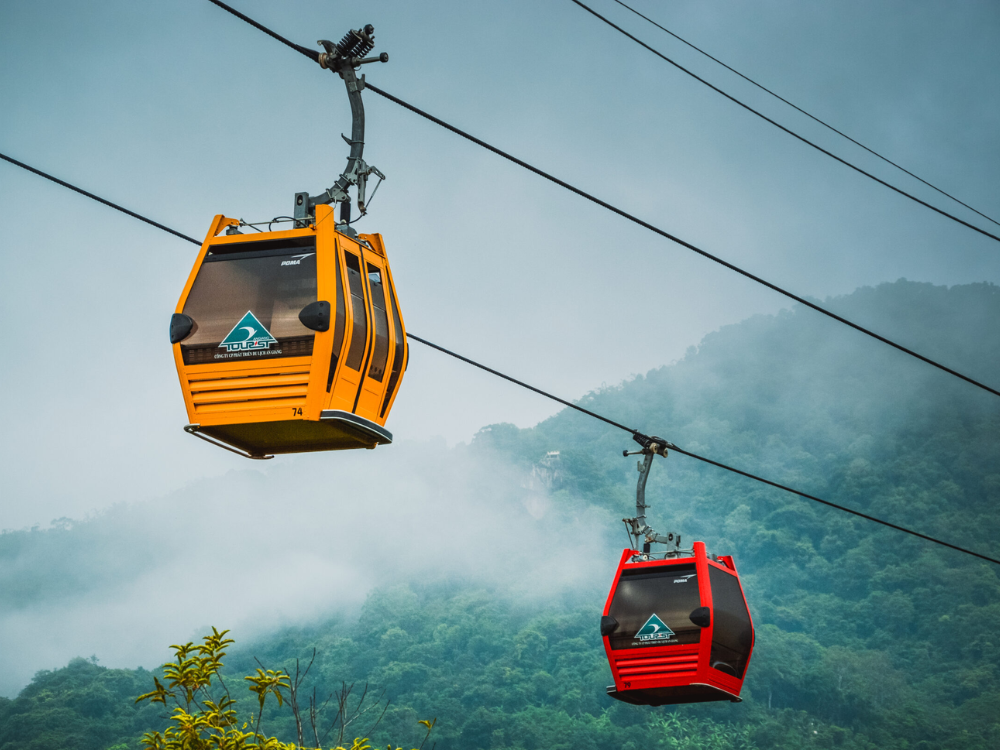 1. Vé cáp treo 2 chiều