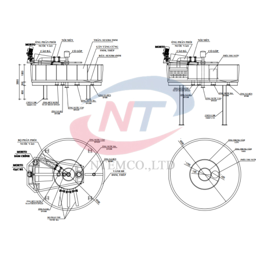 Bể tuyển nổi siêu nông (DAF)