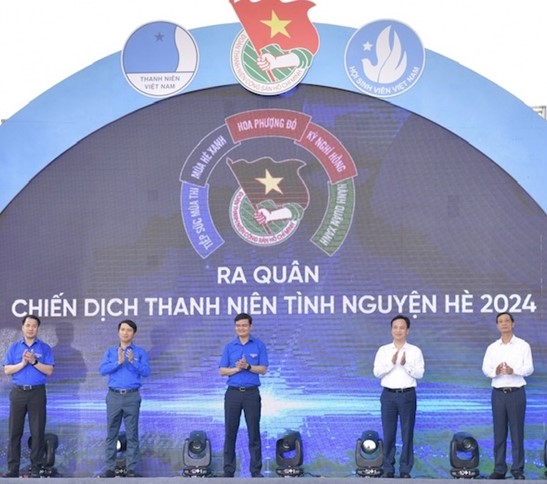 Ra Quân Chiến Dịch Thanh Niên Tình Nguyện Hè Năm 2024