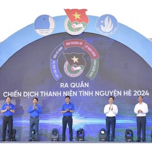 Ra Quân Chiến Dịch Thanh Niên Tình Nguyện Hè Năm 2024