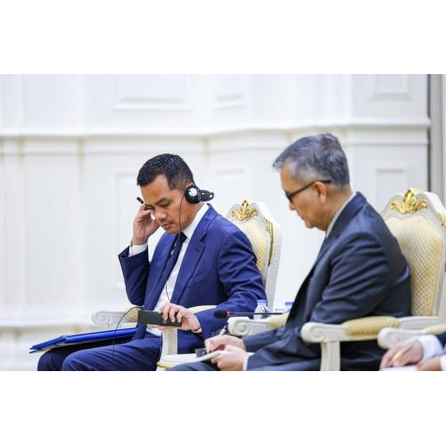 Thủ Tướng Campuchia Hun Manet tiếp Phó Thủ Tướng Việt Nam Bùi Thanh Sơn, Thúc Đẩy Hợp Tác Song Phương