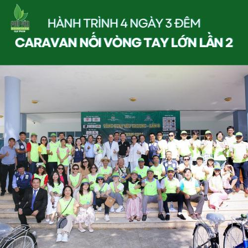 Hơn 200 Thành Viên Với 60 Xe Ô Tô Tham Dự Caravan Nối Vòng Tay Lớn Lần 2