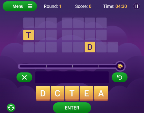 (Game/Web học tập) Scramble Word