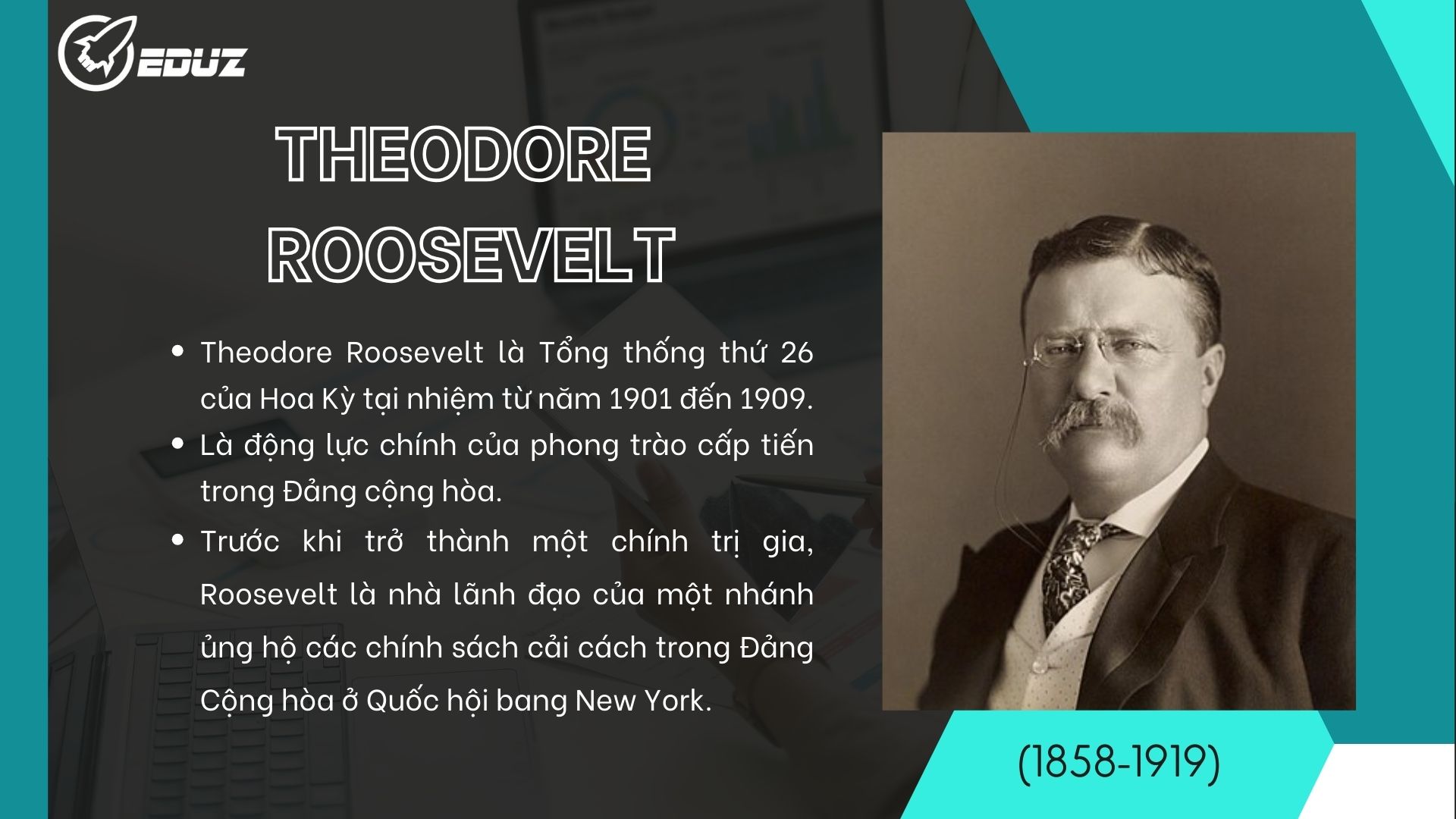 1.Giới thiệu về Theodore Roosevelt: