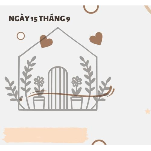 Ngày 15 Tháng 9 : Vườn Cây Đâu Phải Để Trưng Bày