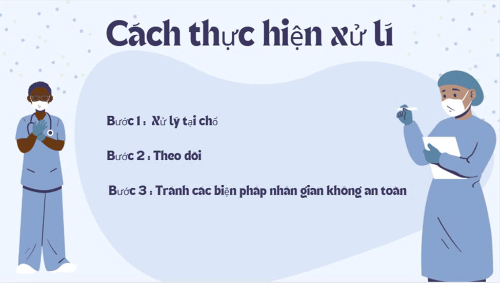 3. Cách thực hiện, xử lý