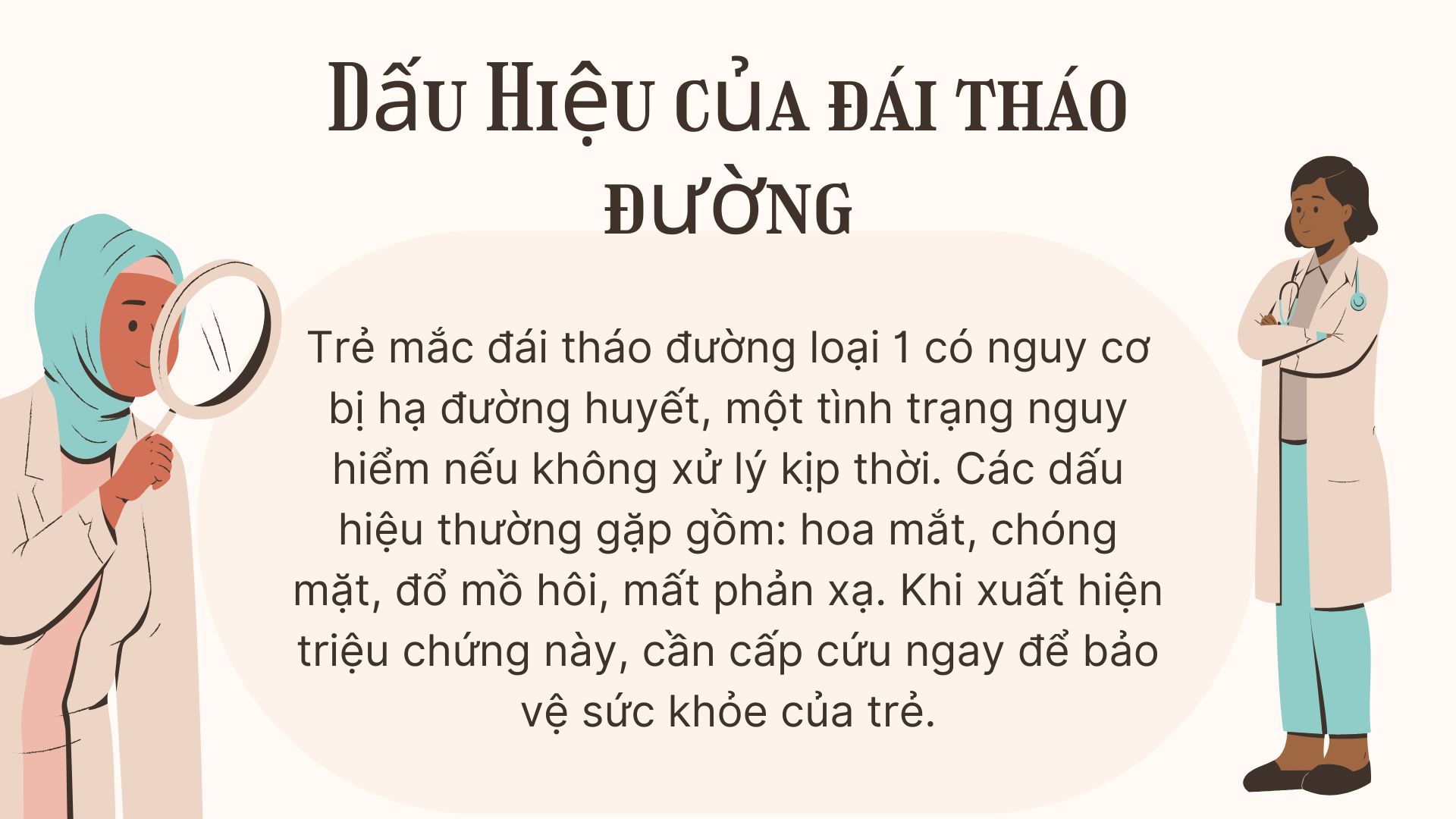 1. Dấu hiệu đái tháo đường ở trẻ em