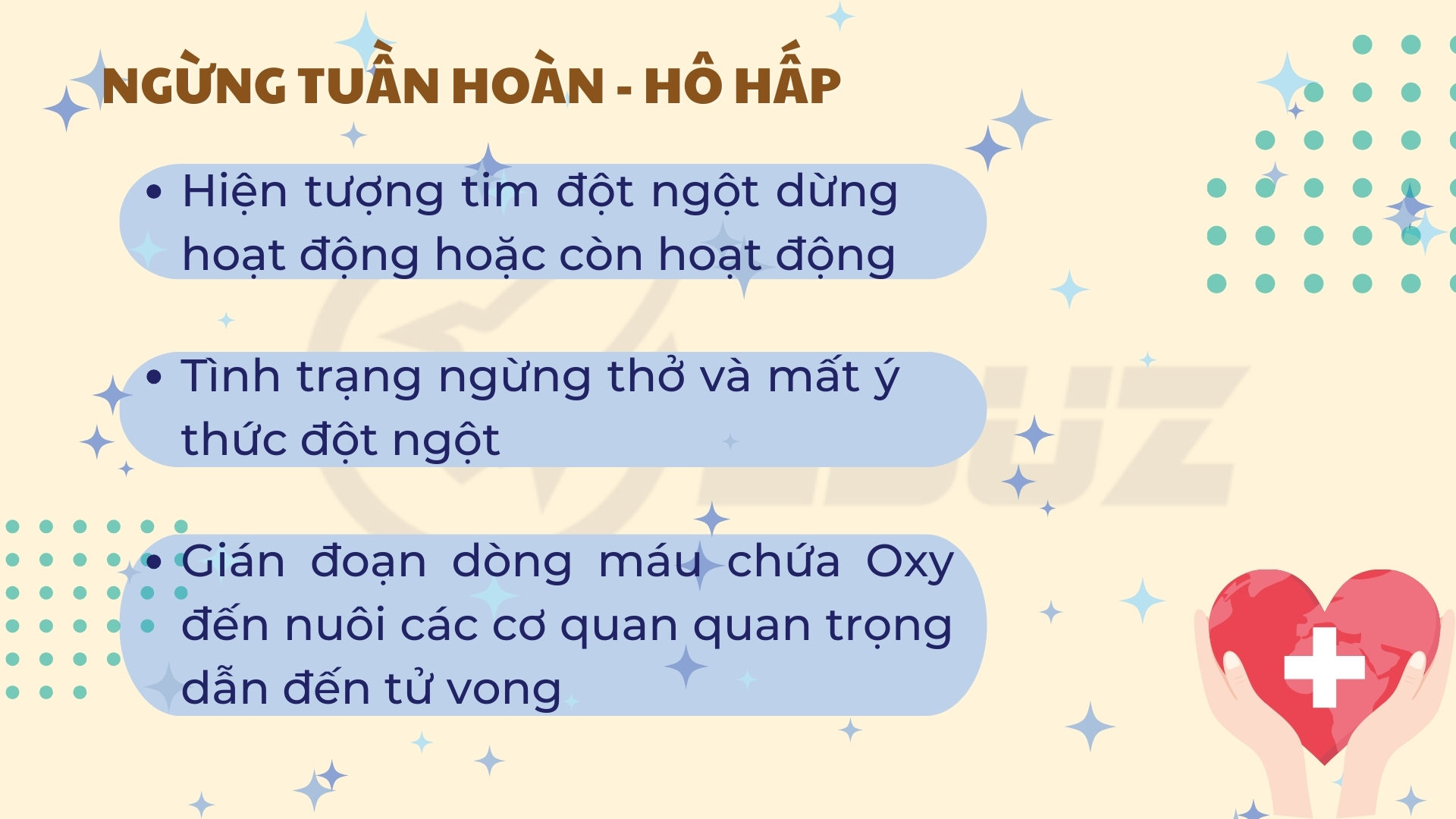 1. Ngừng tuần huần - hô hấp là gì?
