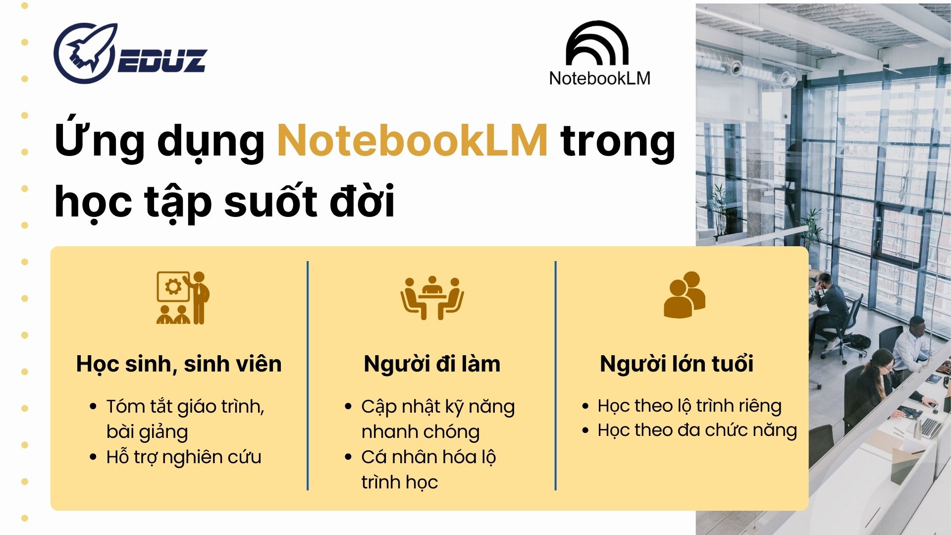 3. Ứng dụng NotebookLM trong học tập suốt đời