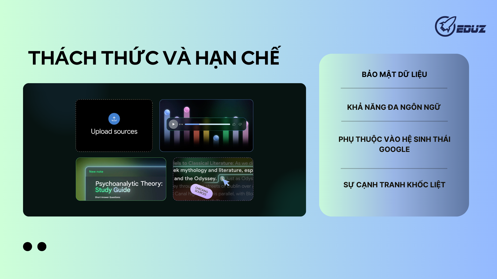 4.Thách thức & hạn chế