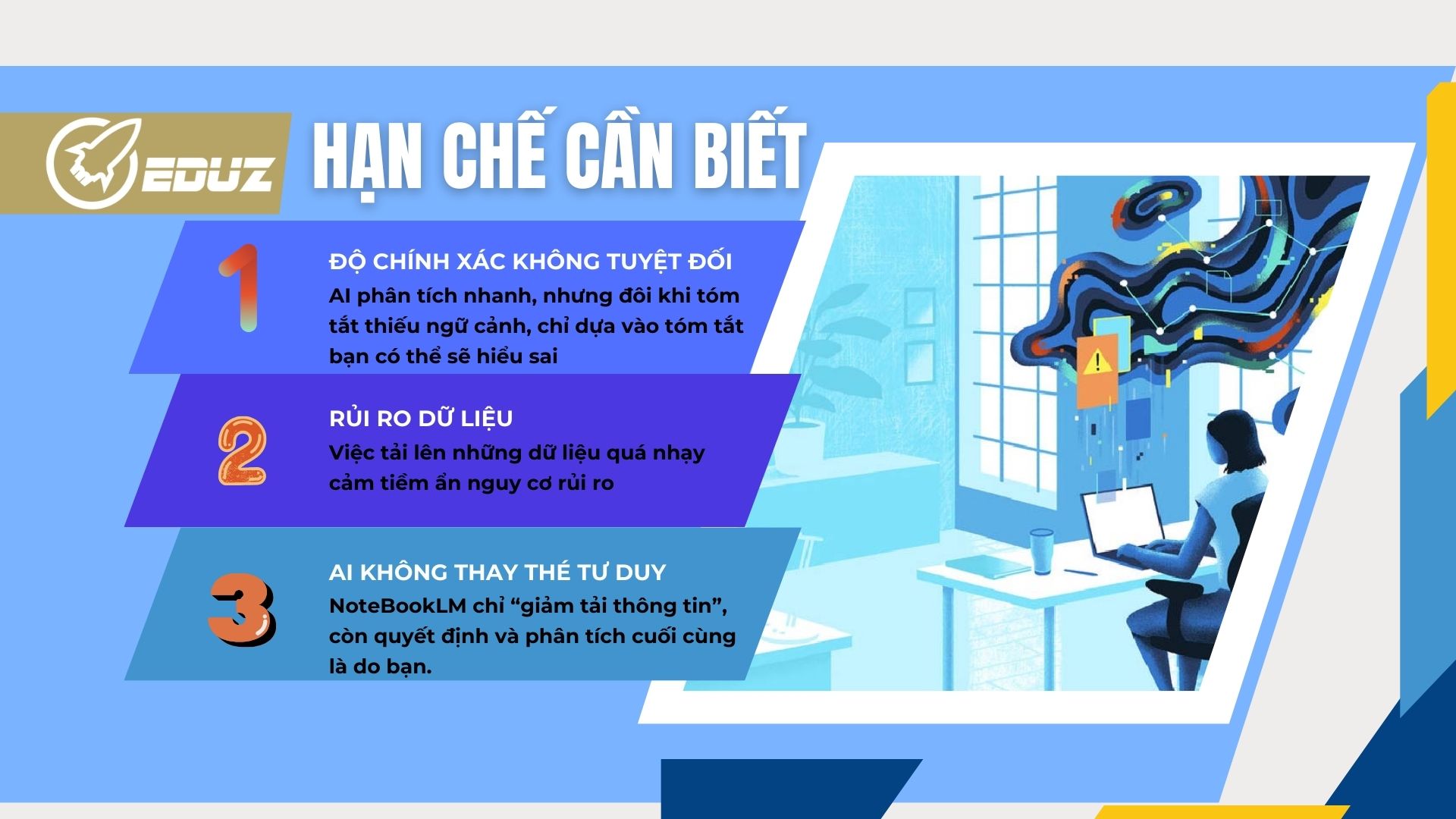 2. Những hạn chế bạn cần biết trước khi sử dụng