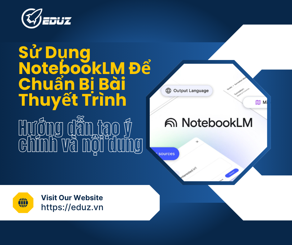 Sử Dụng NotebookLM Để Chuẩn Bị Bài Thuyết Trình – Hướng Dẫn Tạo Ý Chính & Nội Dung