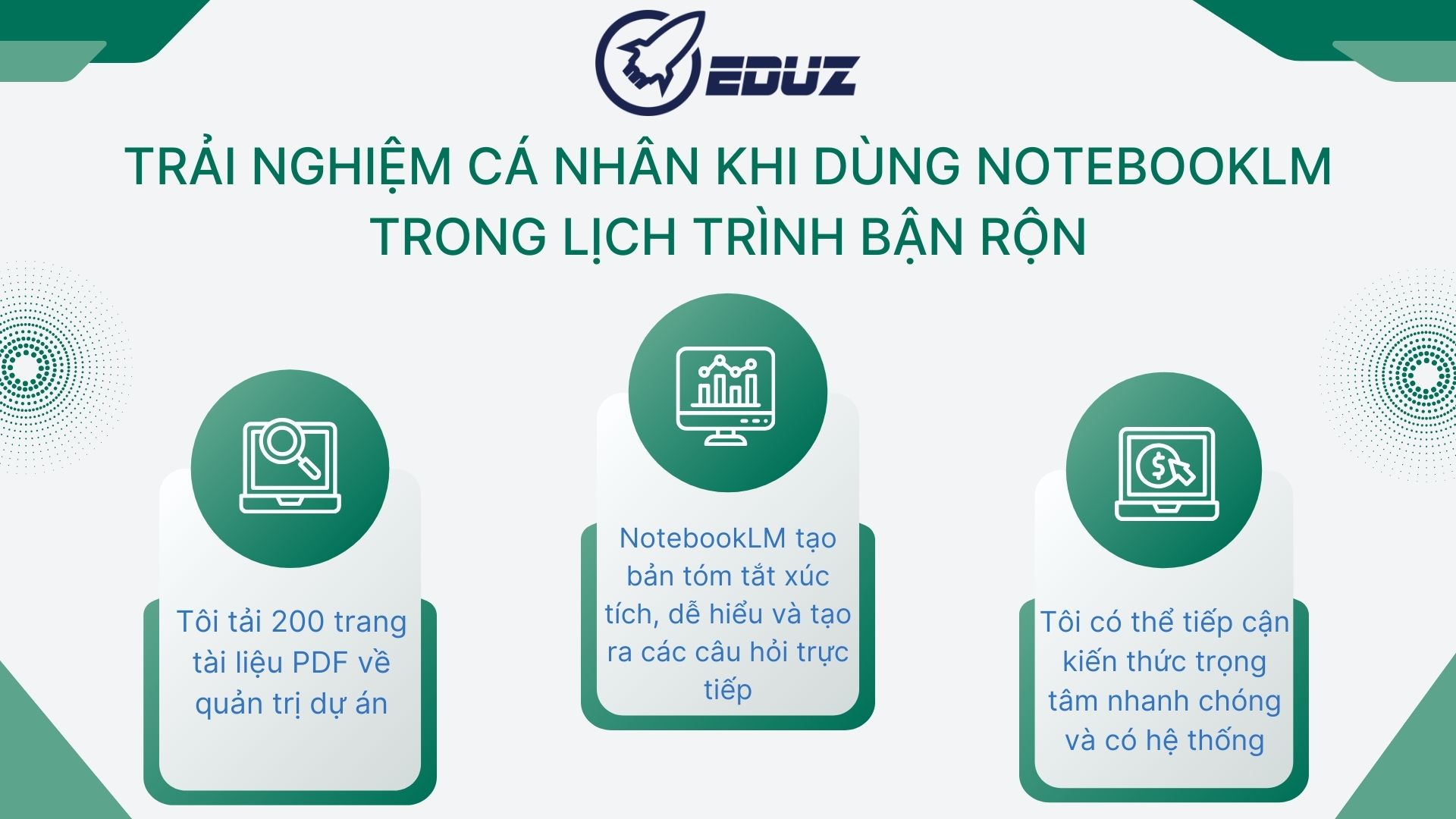 2. Trải nghiệm cá nhân khi dùng NotebookLM trong lịch trình bận rộn