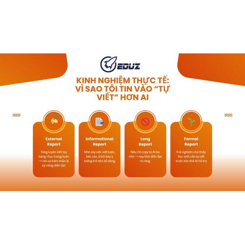 4. Kinh nghiệm thực tế: Vì sao tôi tin vào “tự viết” hơn AI
