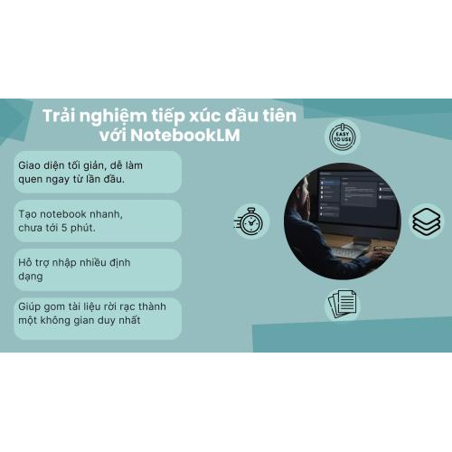 Trải nghiệm tiếp xúc đầu tiên với NotebookLM