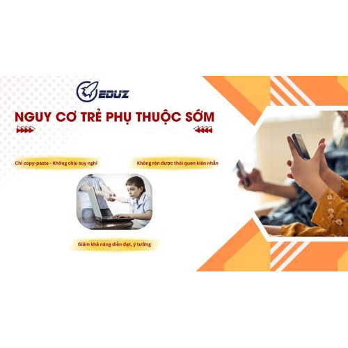 2. Nguy cơ khi trẻ phụ thuộc AI quá sớm