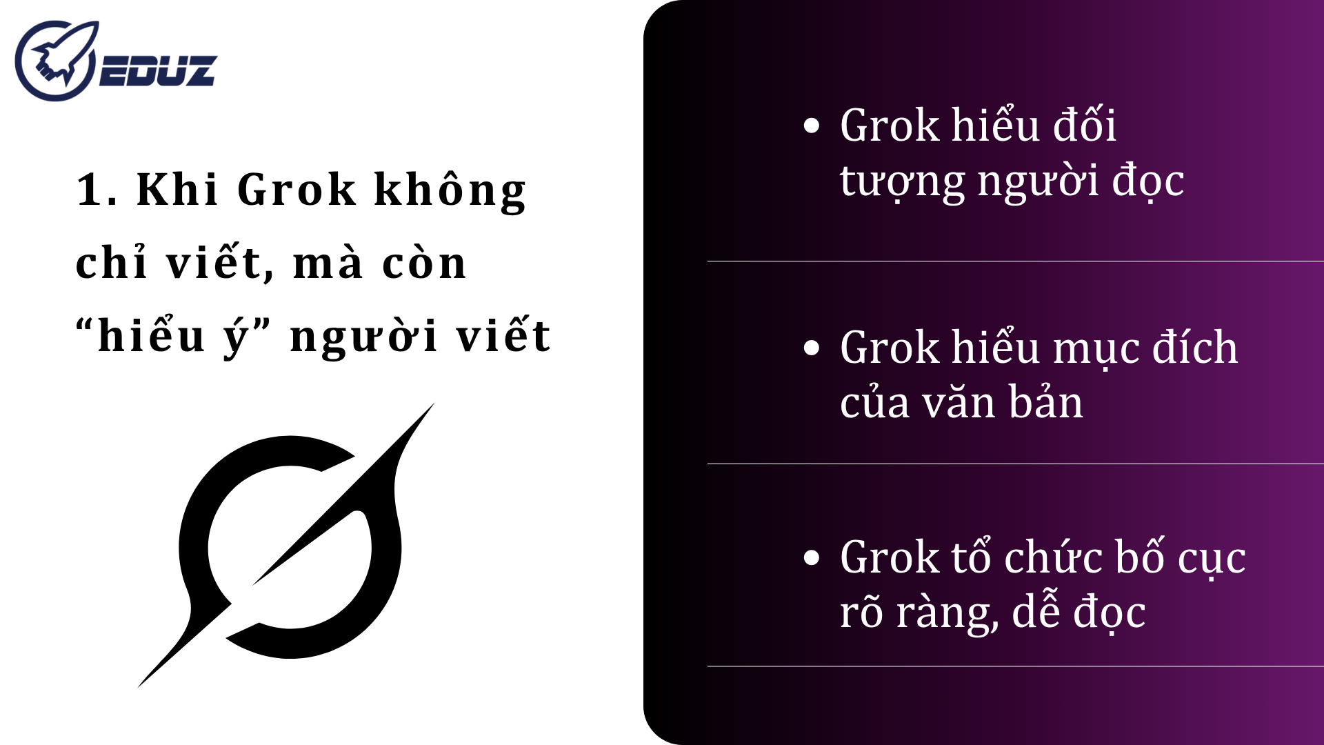 1. Khi Grok không chỉ viết, mà còn “hiểu ý” người viết
