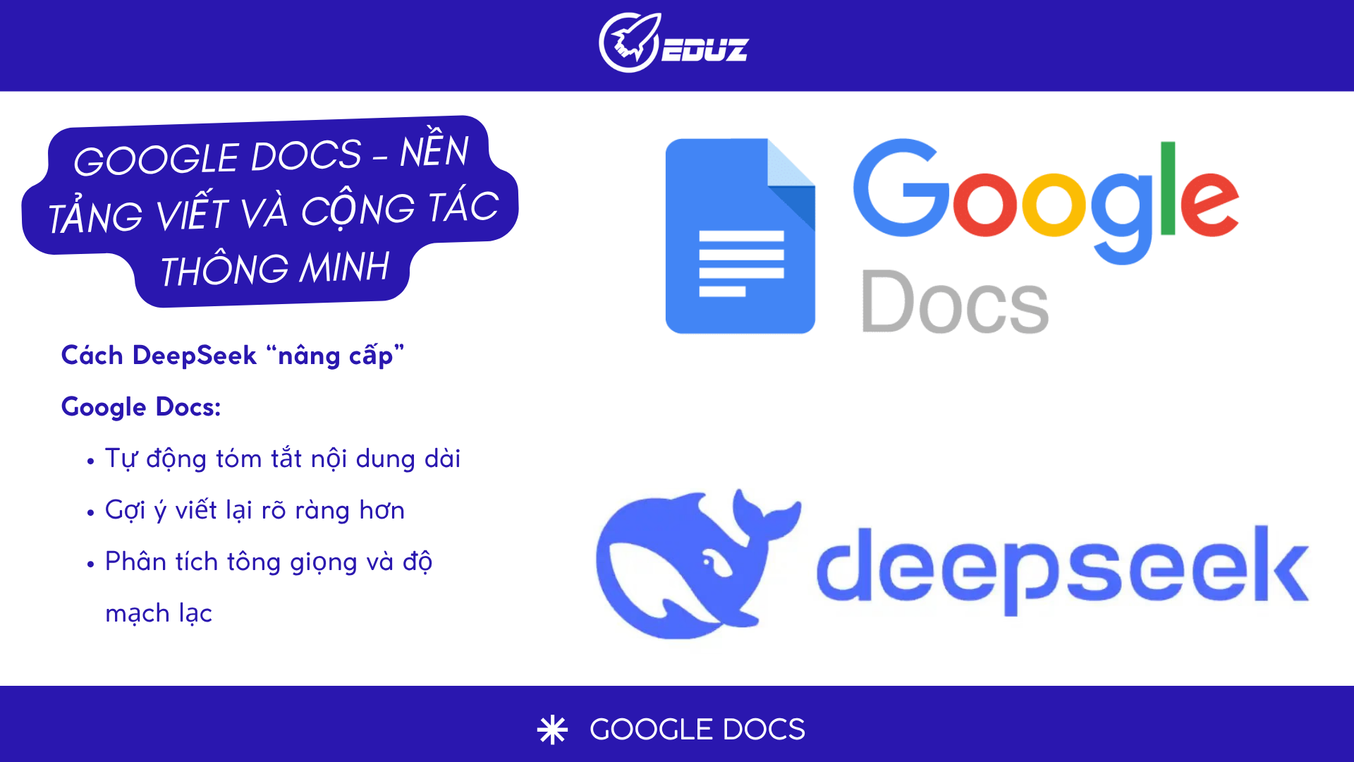 2. Google Docs – Nền tảng viết và cộng tác thông minh