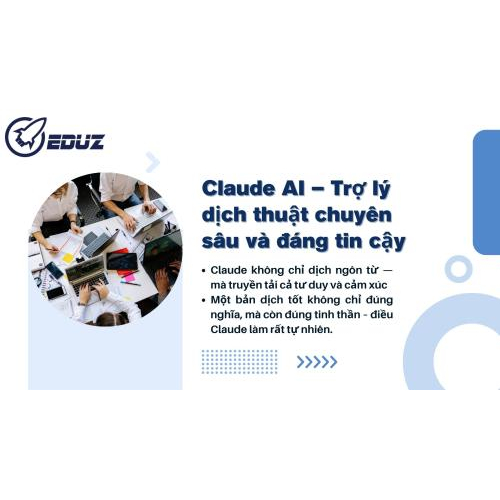 2. Claude AI – Trợ lý dịch thuật chuyên sâu và đáng tin cậy