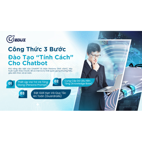2. Công Thức 3 Bước Đào Tạo “Tính Cách” Cho Chatbot