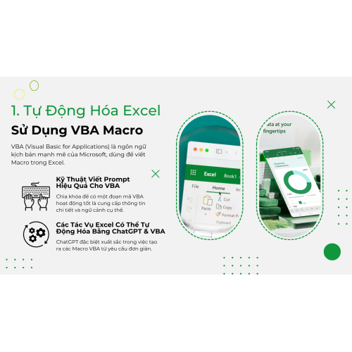 1. Tự Động Hóa Excel (Sử Dụng VBA Macro)