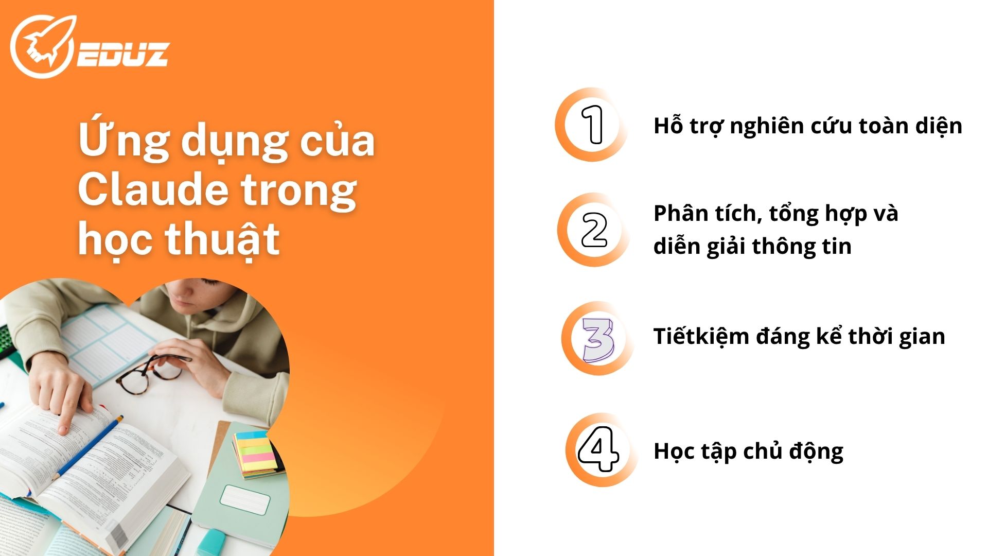2. Ứng dụng của Claude trong học thuật