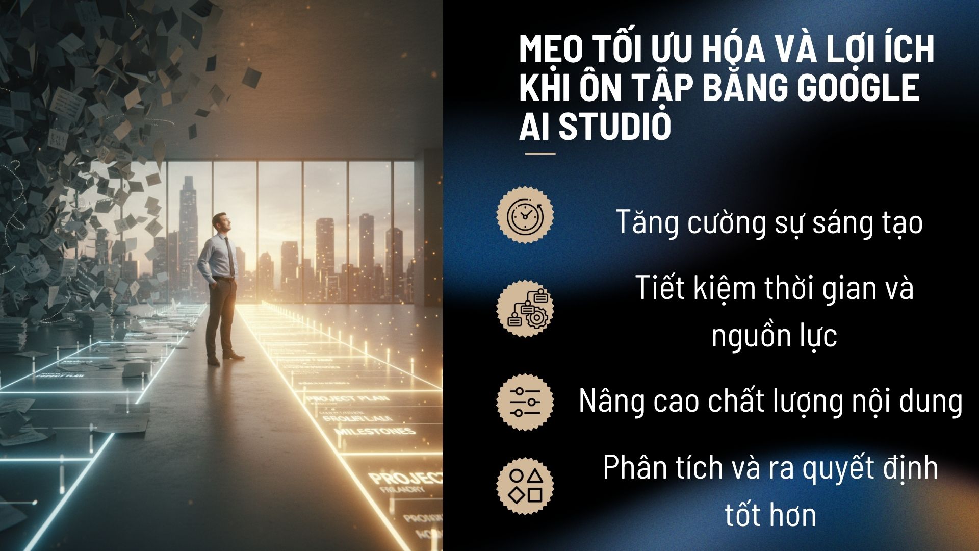Mẹo tối ưu hóa và lợi ích khi làm Marketing bằng Google AI Studio