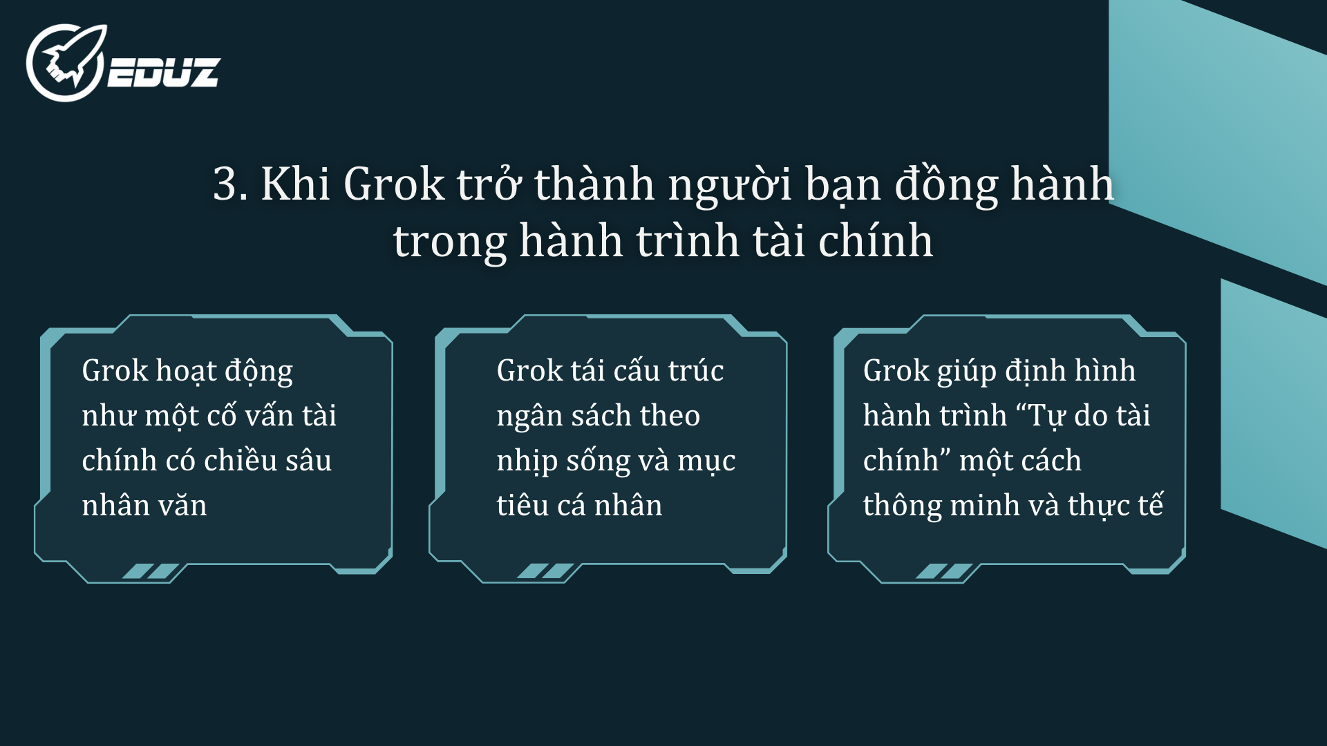 3. Khi Grok trở thành người bạn đồng hành trong hành trình tài chính