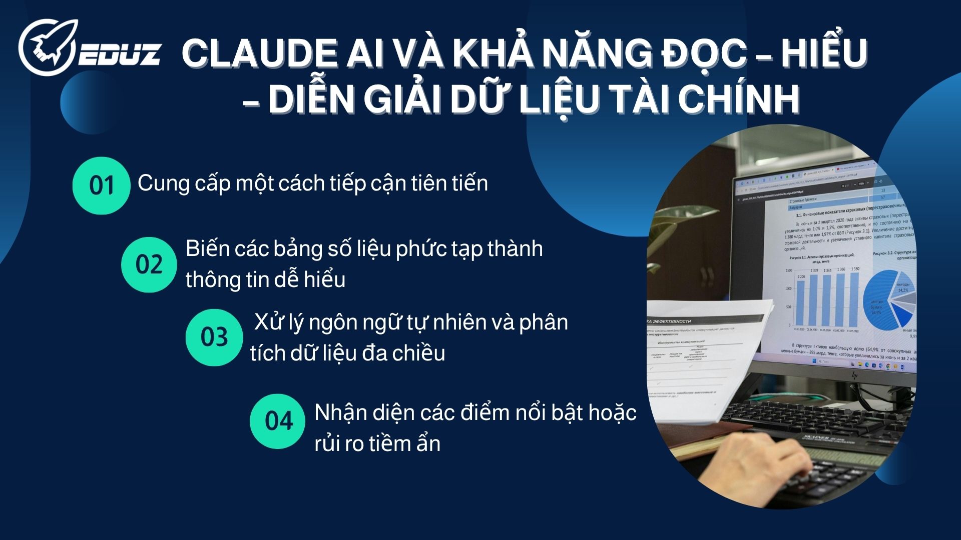 2. Claude AI và khả năng đọc – hiểu – diễn giải dữ liệu tài chính