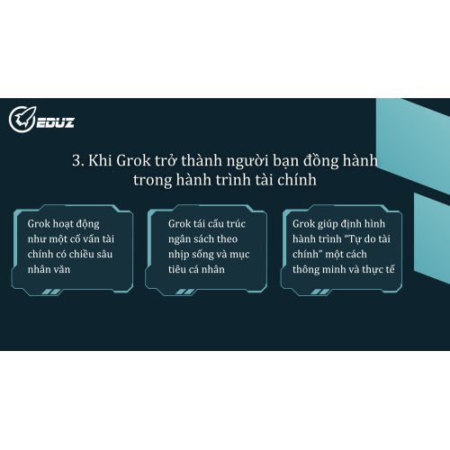 3. Khi Grok trở thành người bạn đồng hành trong hành trình tài chính