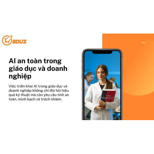 3. AI an toàn trong giáo dục và doanh nghiệp