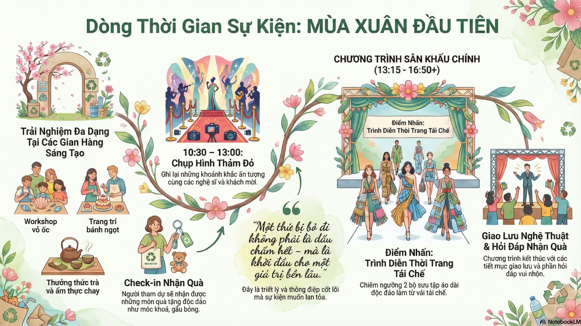 Trải nghiệm gì tại “Mùa Xuân Đầu Tiên”?