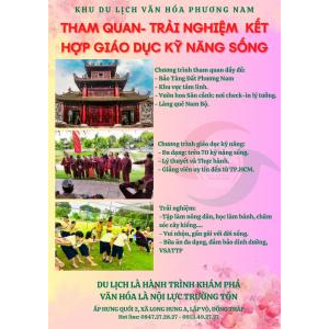 Chương Trình Tham Quan – Trải Nghiệm Kết Hợp Giáo Dục Kĩ Năng Sống